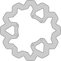 Delta-Braking Jarrulevy, Etu, Ulko Ø 260mm, Aprilia / Derbi / Gilera / Rieju