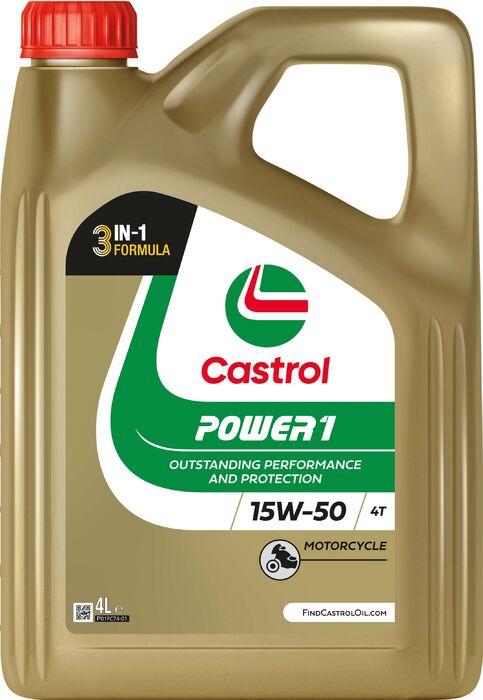 Castrol Power 1 4T 15W-50 (GPS) 4 L