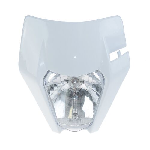 Forte Valomaski, KTM-Style 17-, Valkoinen, sis. Kiinnityslenkit