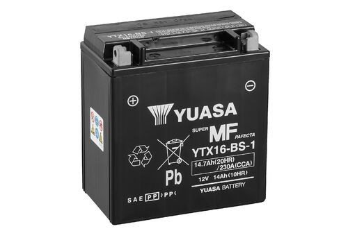 Yuasa akku, YTX16-BS-1 (cp)