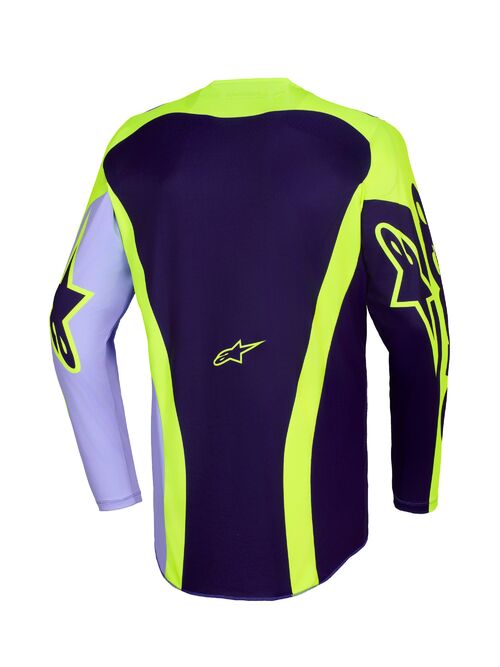 Alpinestars Paita Racer Portl Lila/Fluo Keltainen 