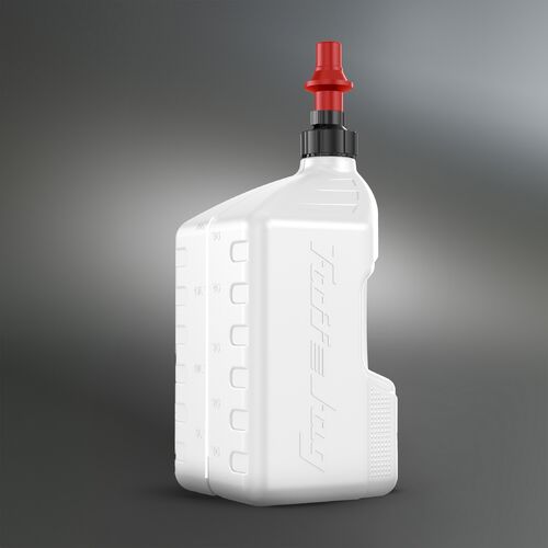 Tuff Jug Kanisteri 20L valkoinen, Ripper korkki punainen