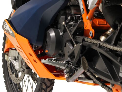 AXP Adventure TOURING Skid Plate HDPE 8mm Orange  KTM790/890 Adventure/R/Rally 1