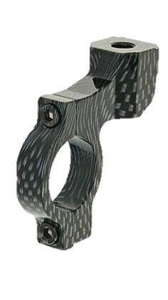 Peilin yleiskiinike, Ø22mm, M8, Carbon-kuvio