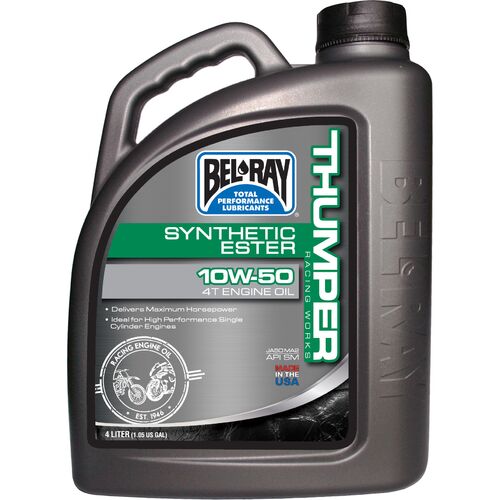 Bel-Ray Thumper® Racing Works Synthetic Ester 4T 10W-50 4L