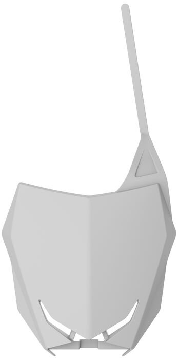 Polisport etunumerokilpi RMZ450 OEM Color 2018-19 valkoinen (12)