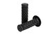 Handgrips, Cafe style, Black  for Ø 25 mm (1")