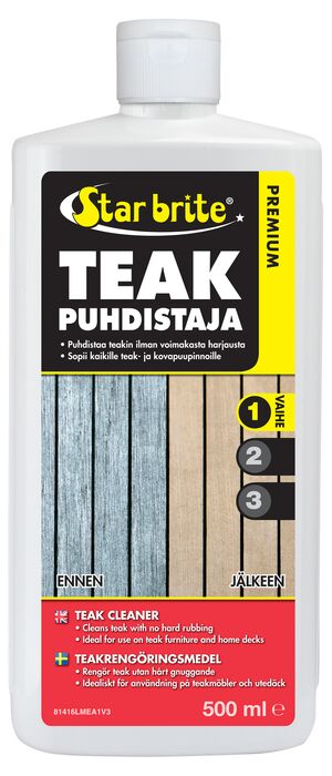 Star brite Teakin puhdistus/harmauden poistaja 500ml