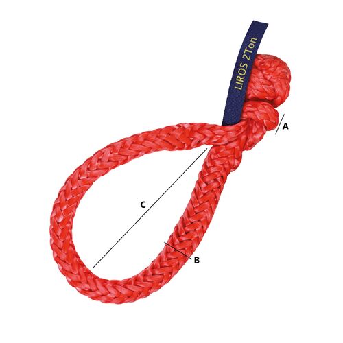 Soft Shackle red 2t