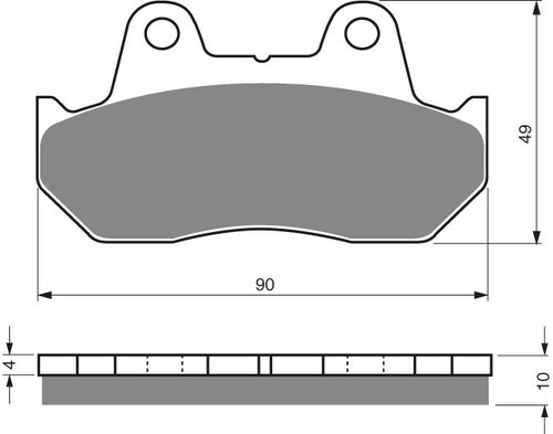 GOLDFREN Jarrupalat 050 Ceramic carbon AD