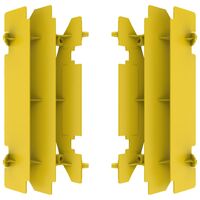Polisport radiator louvers Suzuki RM125(01-08) RM250(96-06) Yellow rm01