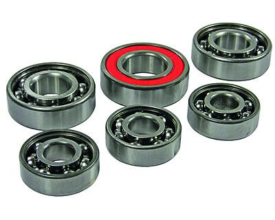 Engine bearing set, China-scooter 4-S 50cc / Peugeot 4-S / SYM 4-S