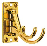 Koukku kiil. messinki 73x36mm