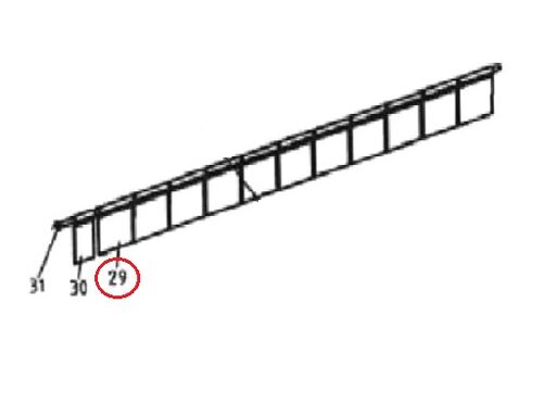 Bronco Suojapelti pitkä niittyleikkuri 77-12490