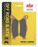 Sbs Jarrupalat Sintered Offroad