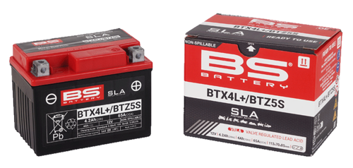 BS Battery BTX4L+/BTZ5S (FA) SLA - Sealed & Activated