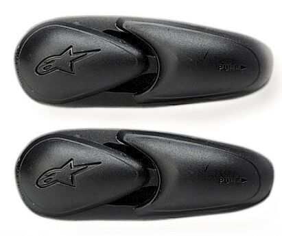 Alpinestars Toe Slider Supertech (SMX-Plus) musta os