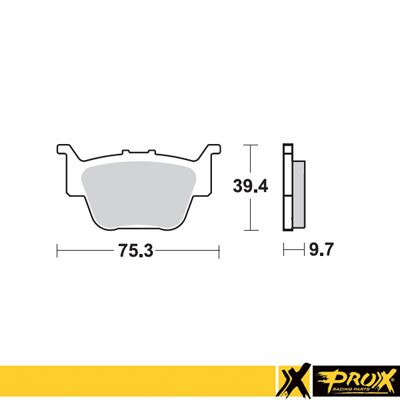 ProX Jarrupalasarja Taakse TRX450R '04-14