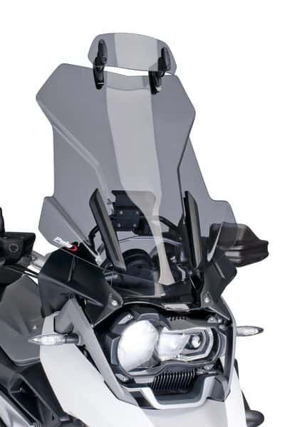 Puig Visor Multiadjustable Clip-On 230X90Mm. C/Smoke