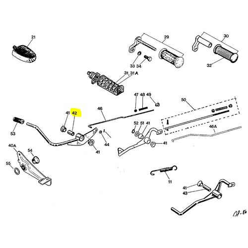 Jarrupolkimen Teräsholkki, Tunturi, Ø15,0mm / Ø11,2mm x 41mm