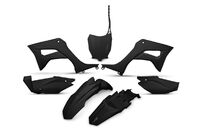 UFO Plastic kit 5 -parts Musta 001 CRF110F 2019-