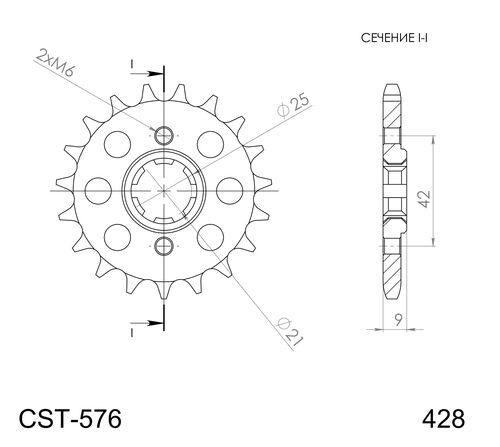 Supersprox / JT Front sprocket 576.18