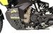 AXP Hard Adventure Skid Plate HDPE 8mm Black Husqvarna NORDEN 901 22