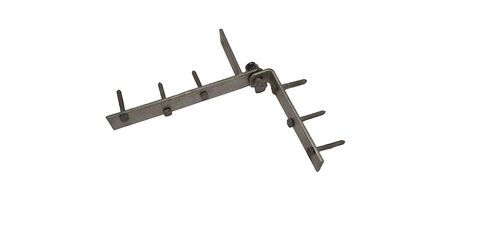 Qvarken kulma laiturisaranasarja 300x300x40mm. Pakkaus sisältää ruuvit. Kuumasin