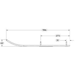 Sno-X Ripper Four Ohjari pari 4" Kovametalli