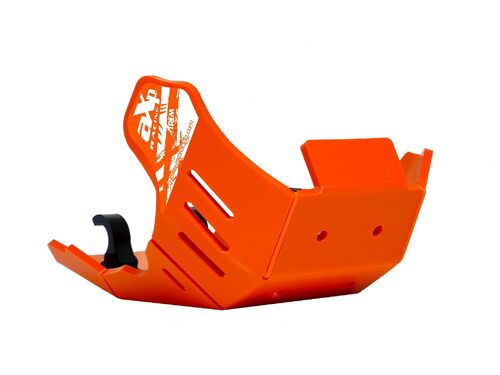 AXP Xtrem HDPE Skid Plate Orange KTM 250EXCF-350EXCF-350XWF 24