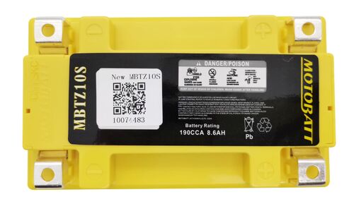 Motobatt akku, MBTZ10S