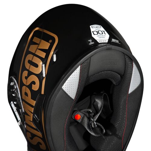 SIMPSON Helmet Venom Logo ST black