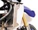 AXP Radiator Braces Blue Yamaha YZ250F 19- , YZ450F 18-
