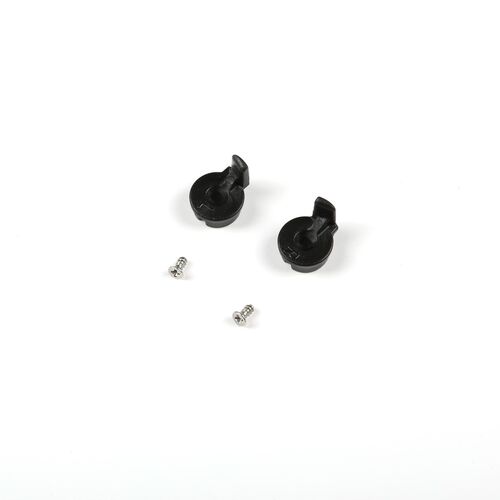 TK1200 Visor Stop & Screws Black