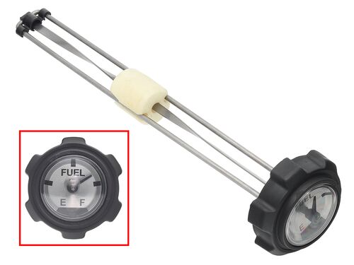 Sno-X Fuel tank cap with gauge Polaris/Ski-Doo/Lynx