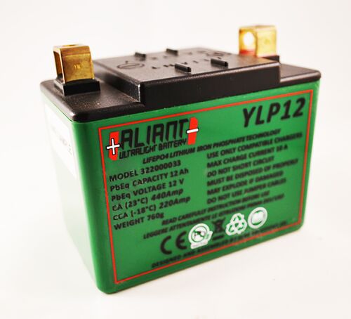 Aliant Ultralight YLP12 lithiumakku