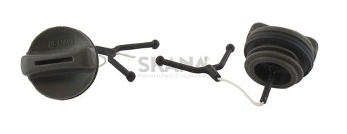 Skana Polttoaine- Öljykorkki, Pk Husqvarna T540X, Ök Husqvarna 445-545-550XP,XPG