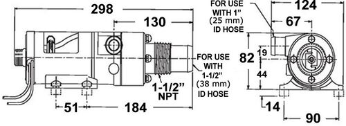 Macerator pumppu 12V