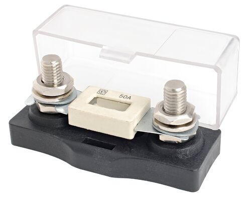 fuse holder with cover