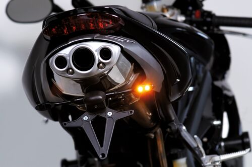 Kellermann micro 1000® Dark black with strongly tinted glass