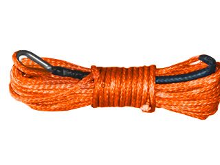 Bronco Winch rope 4.5mm x 15.3m Orange