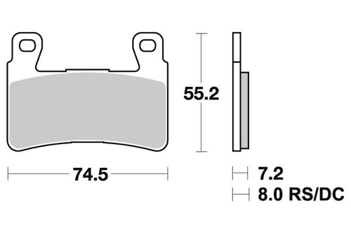 Sbs Jarrupalat Dual Carbon
