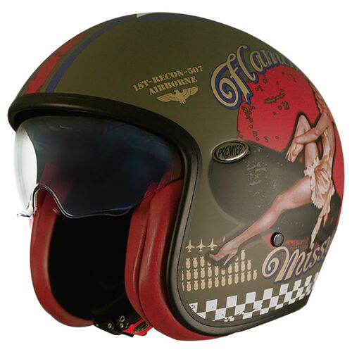 2206 Vintage Pin Up Avokypärä