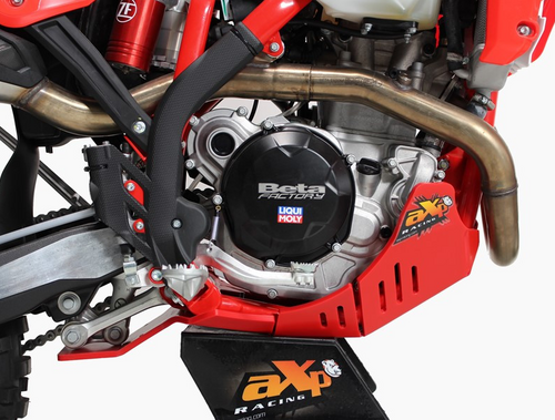 AXP Xtrem HDPE Skid Plate Beta 350RR-390RR-430RR-480RR-500RR 23 Red