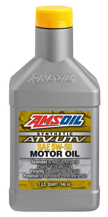 Amsoil 5W-50 Synthetic ATV/UTV Motor Oil 946ml