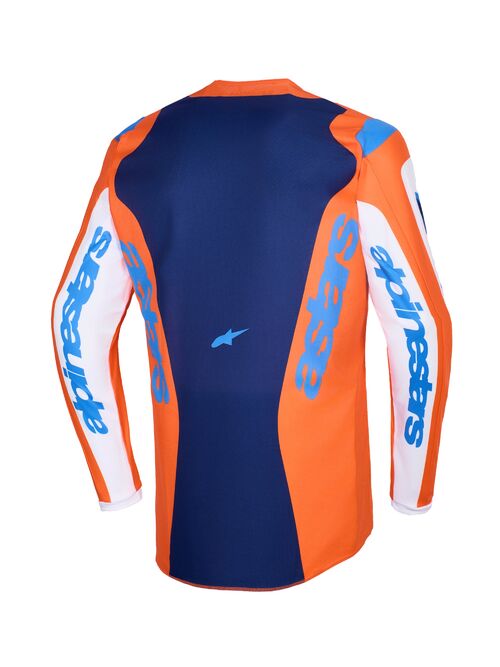 Alpinestars Paita Fluid Grid Oranssi/UCLA Sininen