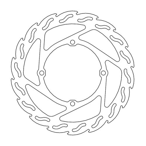 Moto-Master Flame front disc Suzuki: RMZ450 2018->