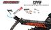 SPI Rear Bumper Hide'N"Go Polaris Matryx 155" Tunnel Black Handle/Black Plates