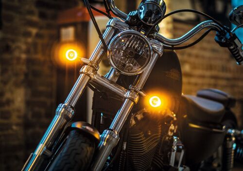 Kellermann Bullet 1000® PL black with clear glass