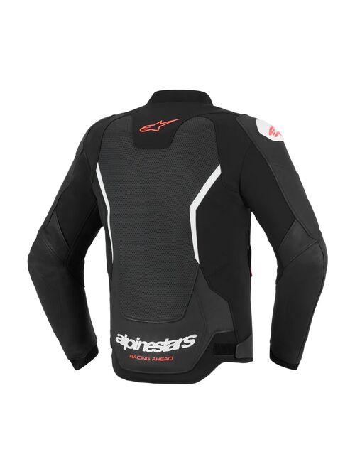 Alpinestars Nahkatakki GP Force v2 Airflow Musta/Valkoinen